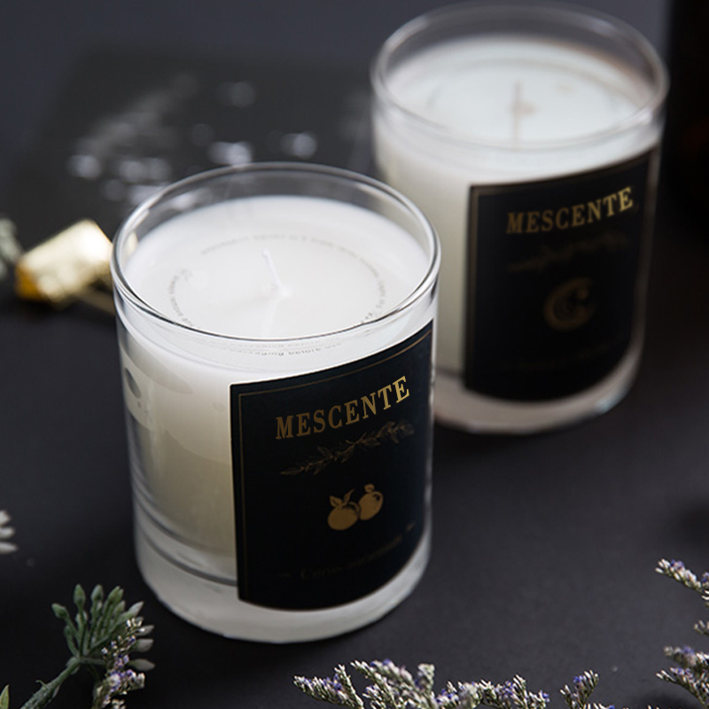 M&Scent räätälöity koristeellinen ylellinen hieronta Private Label -tuoksuinen soijavahakynttilä