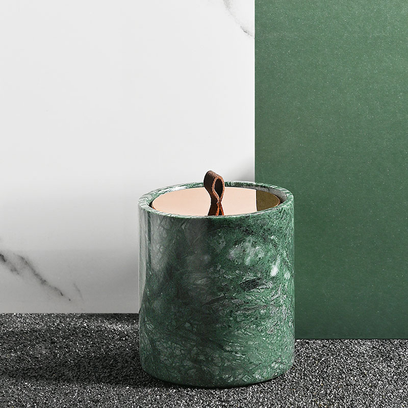 M&Scent Tukkukaupan Ylellinen Räätälöity Sisustus Private Label Black Glass Crystal tuoksuiset soijavahakynttilät