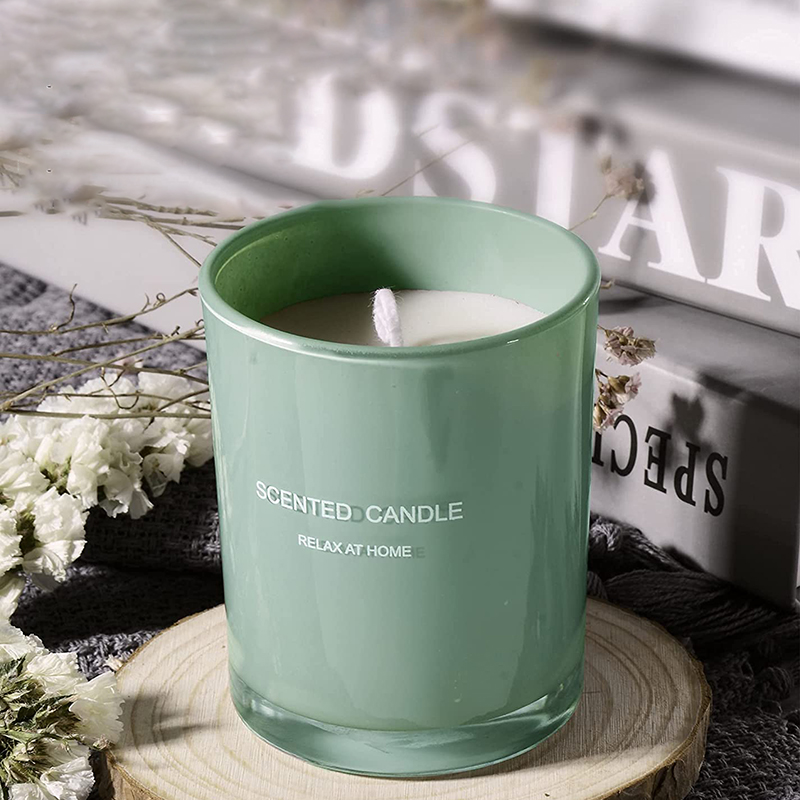 M&Scent Lemon Basil Tuoksuinen Oil Reed Diffusori & Tuoksukynttilä lahjasetti tikkuilla kotiin