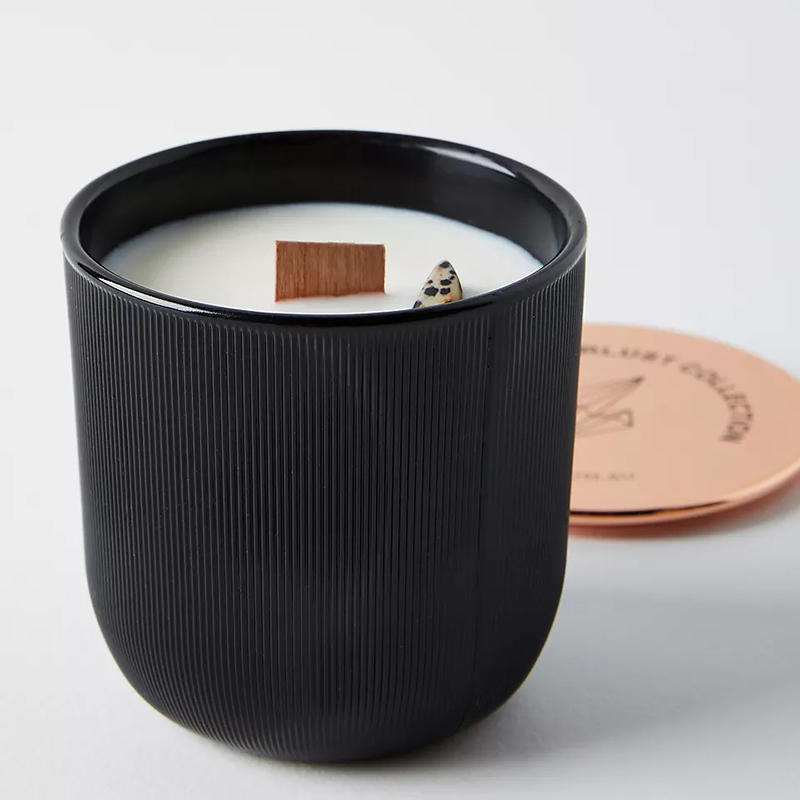 Tukkukaupan ylelliset marmoriset kiiltävät logot, kristalliinfuusioidut helmichakrat, aromaterapia tuoksuvat soijavahakynttilät