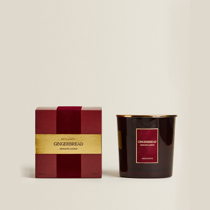 M&Scent Custom Luxury 3 Wicks -kynttilät henkilökohtainen oma etiketti musta matta lasi tuoksukynttilä