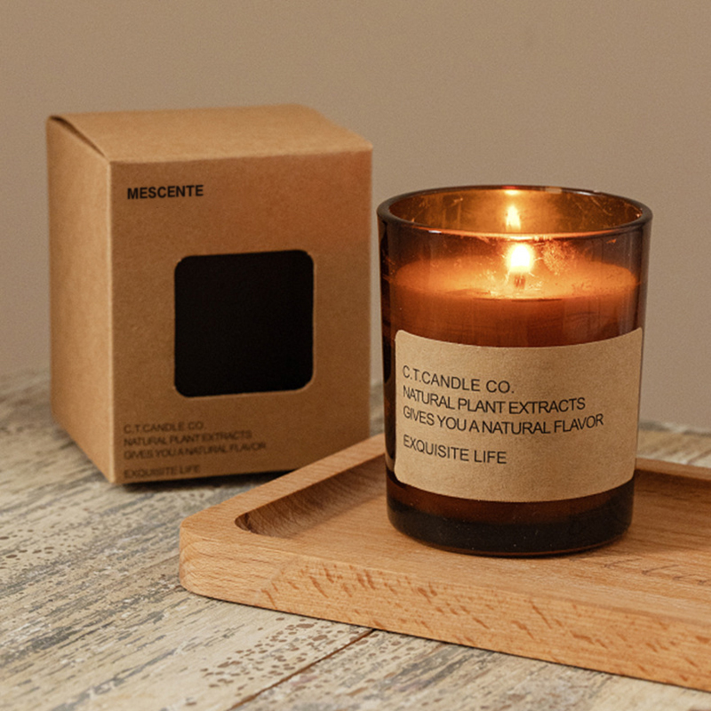 M&Scent Luxury Decor -kodin ruokohajotin ja tuoksukynttiläsetti laatikkopakkauksella