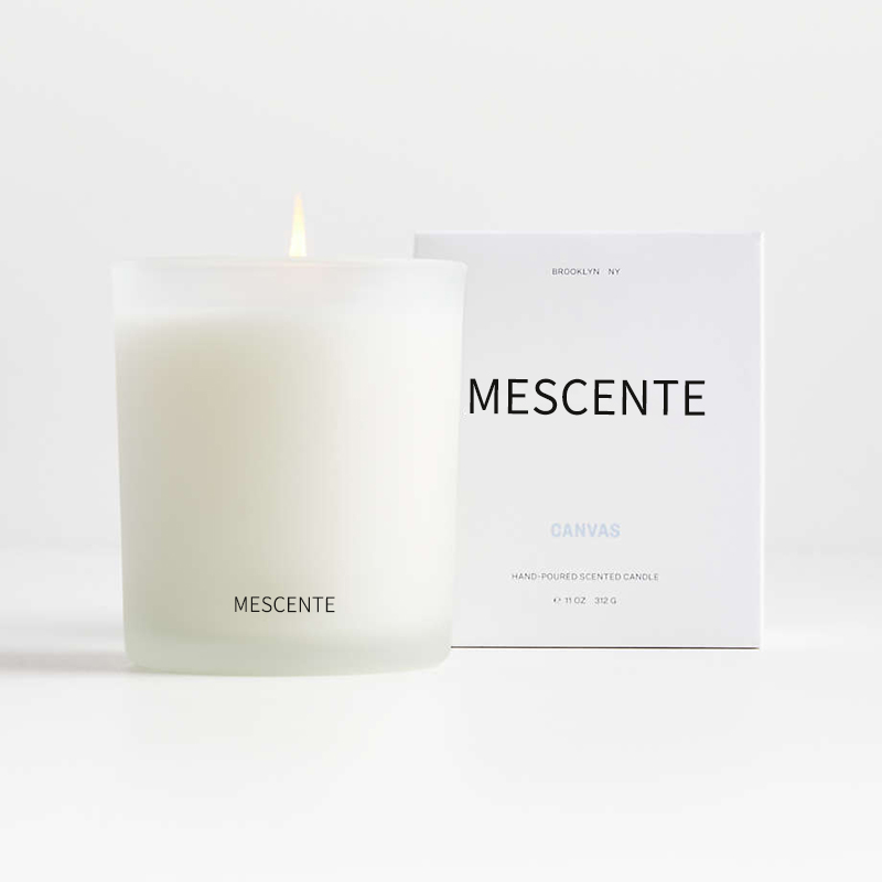 M&Scent tukkukaupan ylelliset yksityiset merkki soijavahalla tuoksuvat kynttilät laatikolla