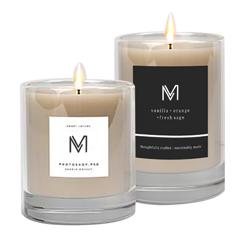 M&Scent tukkumyynti tehdas suoraanylelliset yksityiset merkki soijavaha tuoksukynttilät laatikolla irtotavarana