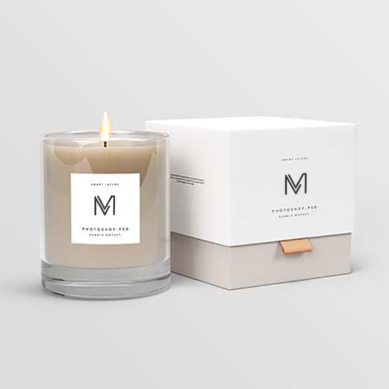 M&Scent tukkumyynti tehdas suoraanylelliset yksityiset merkki soijavaha tuoksukynttilät laatikolla irtotavarana