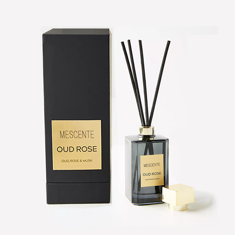 Travertiini Koristeellinen Iso Pullo Posliini Valkoinen Label Thaimaa Tuoksu Reed Diffusers Alus