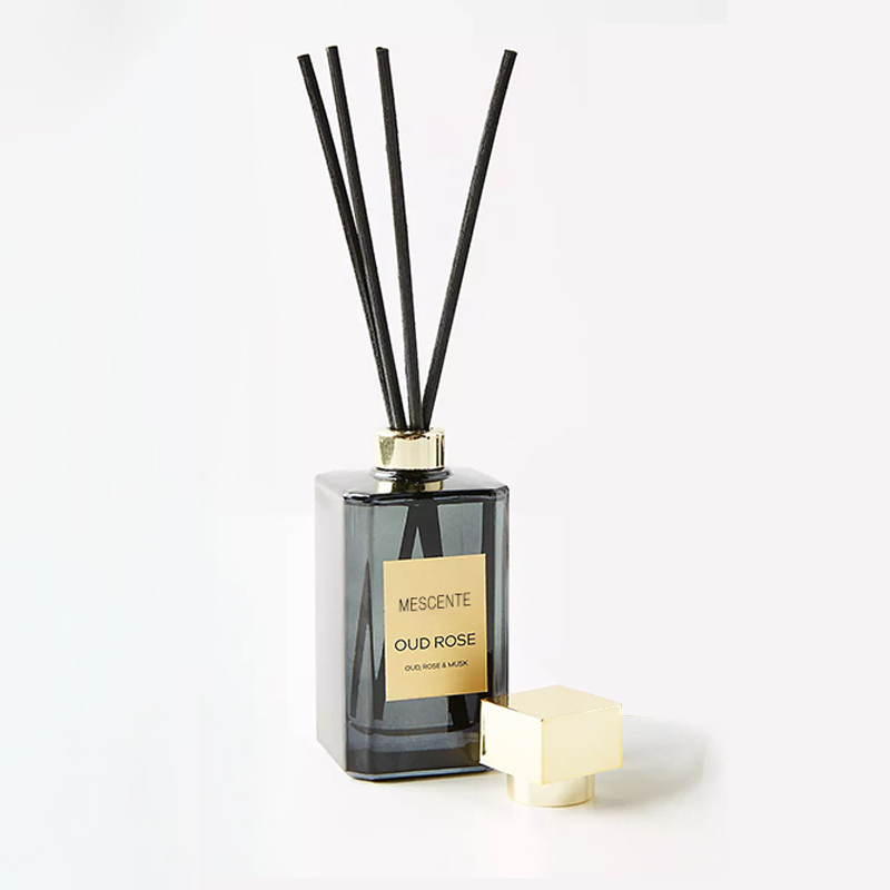 Travertiini Koristeellinen Iso Pullo Posliini Valkoinen Label Thaimaa Tuoksu Reed Diffusers Alus