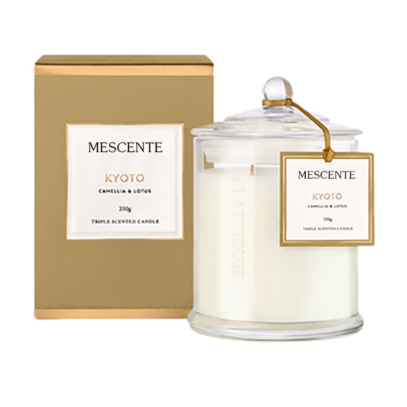M&Scent-tukkukaupan ylelliset mukautetut yksityiset merkkiset joulukupuiset purkkituoksut soijakynttilät kannella