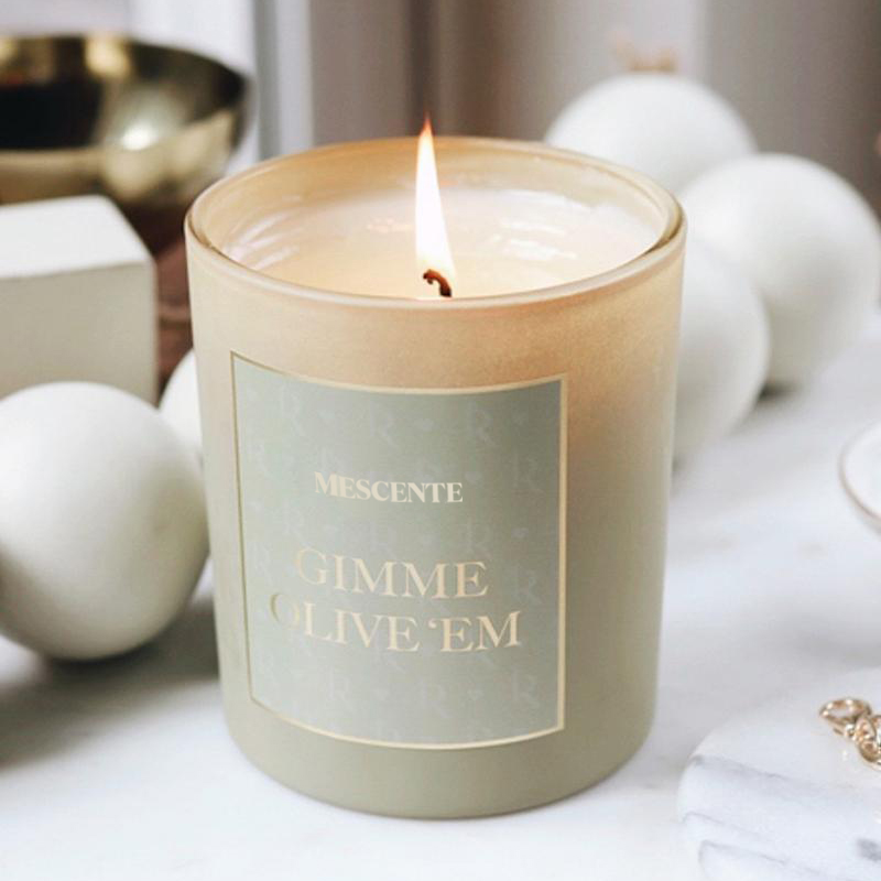 M&Scent Tukkumyynti Uusi Ylellinen Custom Private Label Christmas Crystal Purkit Kerzen Tuoksukynttilä kannella