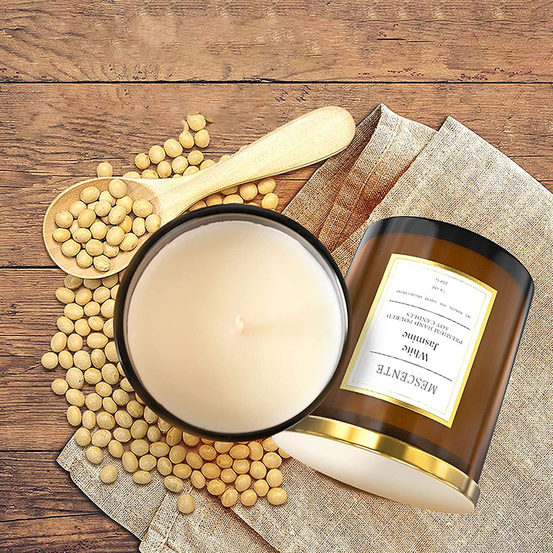 M&Scent -tukkutilaus ylellisyyttä omalla etiketillä tuoksuvat soijavahakynttilät -lahjasetti