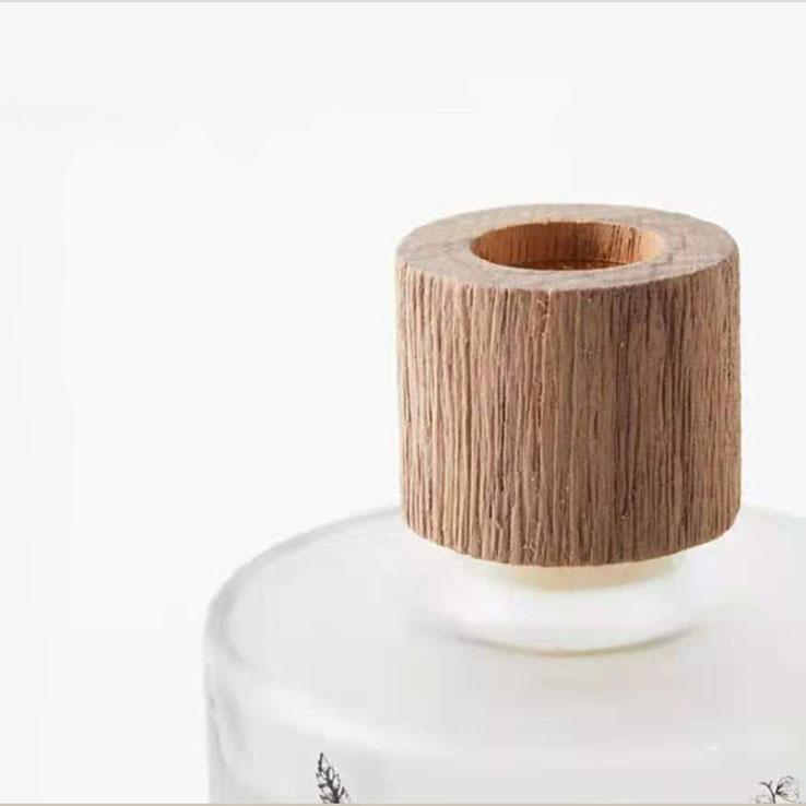 M&Scent Tukkukaupan Ylellinen Räätälöity Koriste Amber Glass No Fire Ainutlaatuinen Läpinäkyvä kukkainen Aromi Reed Diffusori