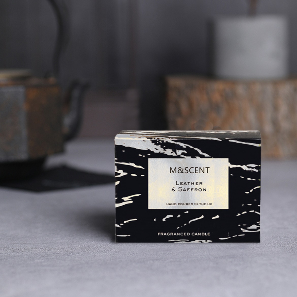 M&Scent tukkukaupan koristeellinen aromaterapia 3 sydämen tuoksuinen kookospalmukynttilän lahjasetti