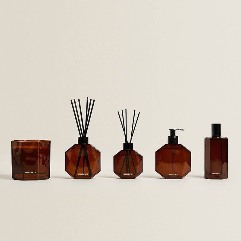 M&Scent-tukkukaupan ylellinen mukautettu minipullo aromaterapiaruoko diffuusoriöljy lahjapakkauksella