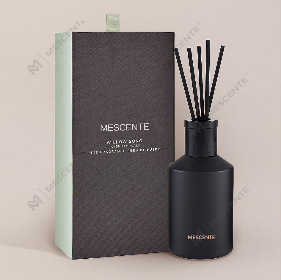 Decoration Oem Printed Box 20ml Neliömäinen Keraaminen Vranjes Wooden Cap House Hajuvesi Aromi Reed Diffuser Oil