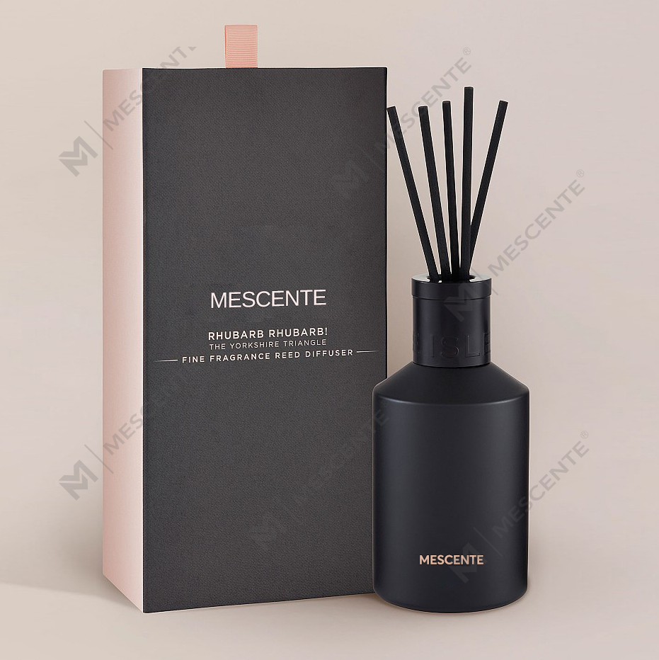 Decoration Oem Printed Box 20ml Neliömäinen Keraaminen Vranjes Wooden Cap House Hajuvesi Aromi Reed Diffuser Oil