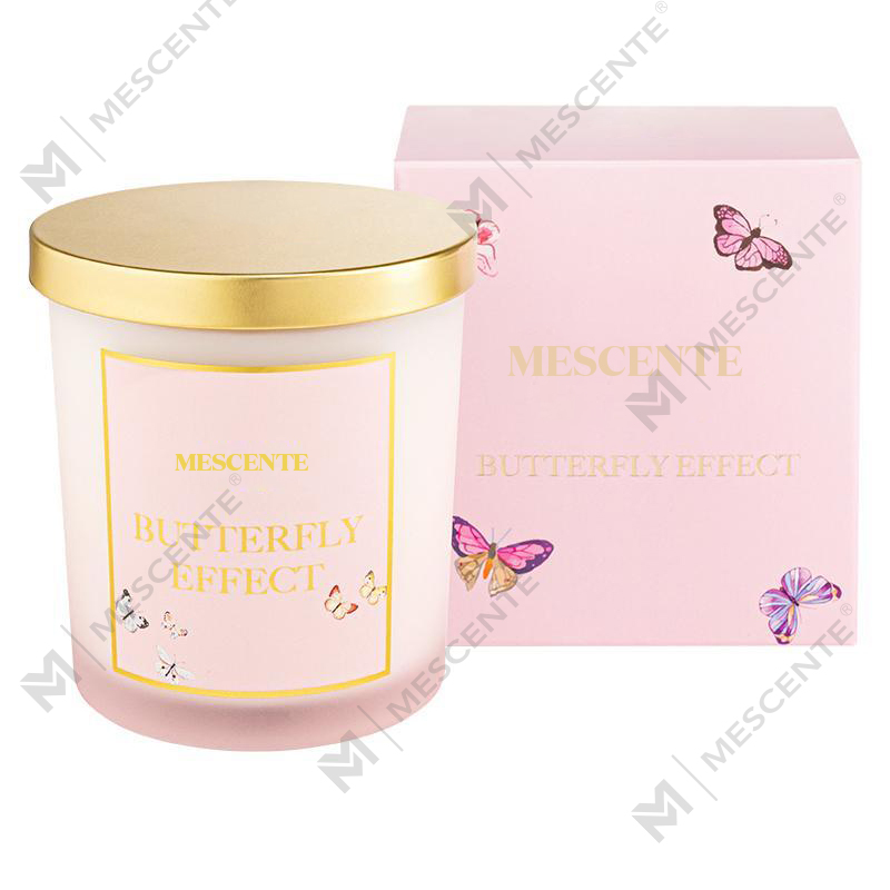 M&Scent tukkumyynti Uusi Ylellinen Custom Private Label Christmas Crystal Purkit Kerzen Tuoksukynttilä kannella