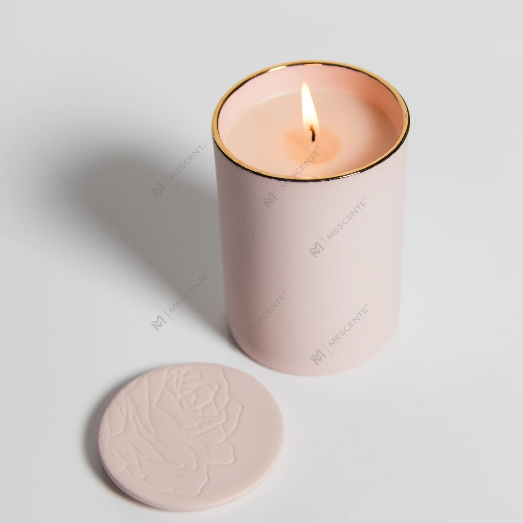 M&Scent tukkukaupan luksuslasipidike halpa tuoksuinen tuoksuöljykynttilöiden lahjasetti logolla