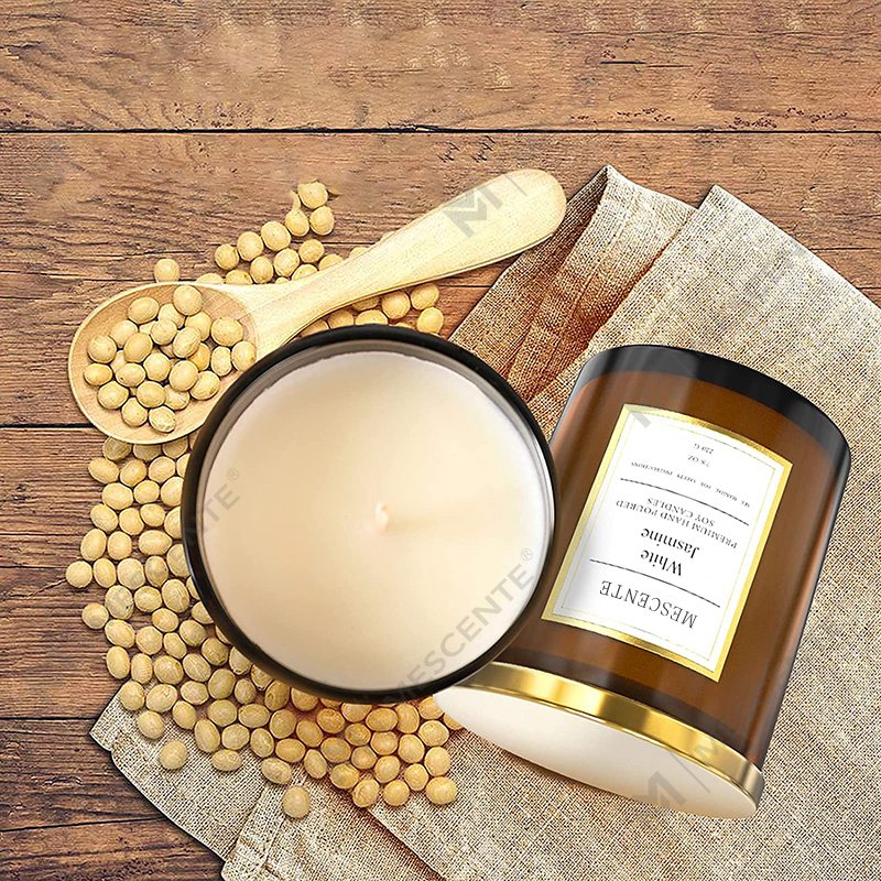 M&Scent -tukkutilaus ylellisyyttä omalla etiketillä tuoksuvat soijavahakynttilät -lahjasetti