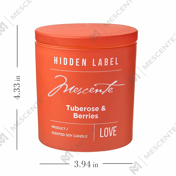 M&Scent Tukkumyynti Ylellinen Private Label Black Purkit Tuoksuiset soijavahakynttilät kristalleilla
