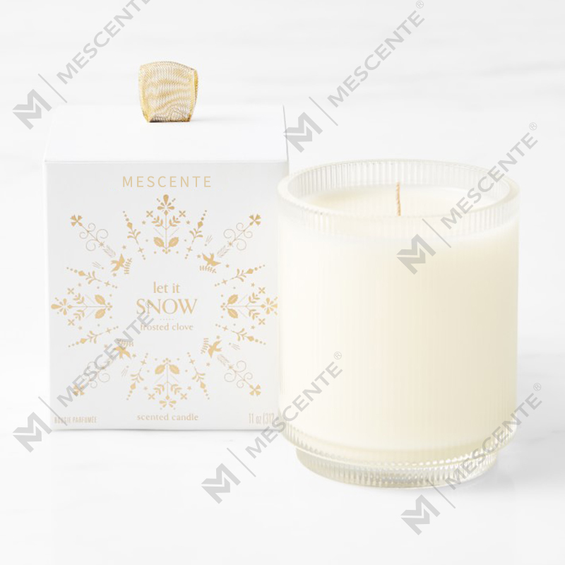 M&Scent räätälöity logo kotitekoinen orgaaninen selkeys tuoksuvat soijakynttilät Yksityinen etiketti lasipurkissa