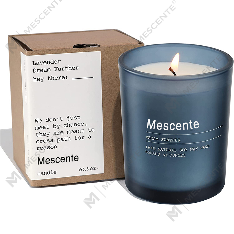 M&Scent räätälöity hääkoristelupurkki Jasmine & Ylang Ylang -tuoksukynttilöitä etiketeillä irtotavarana