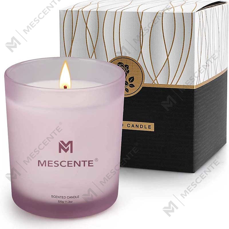 M&Scent tukkumyynti räätälöityjä ylellisiä myydyimmät yksityiset merkki Wick laventeli soijavaha tuoksukynttilät