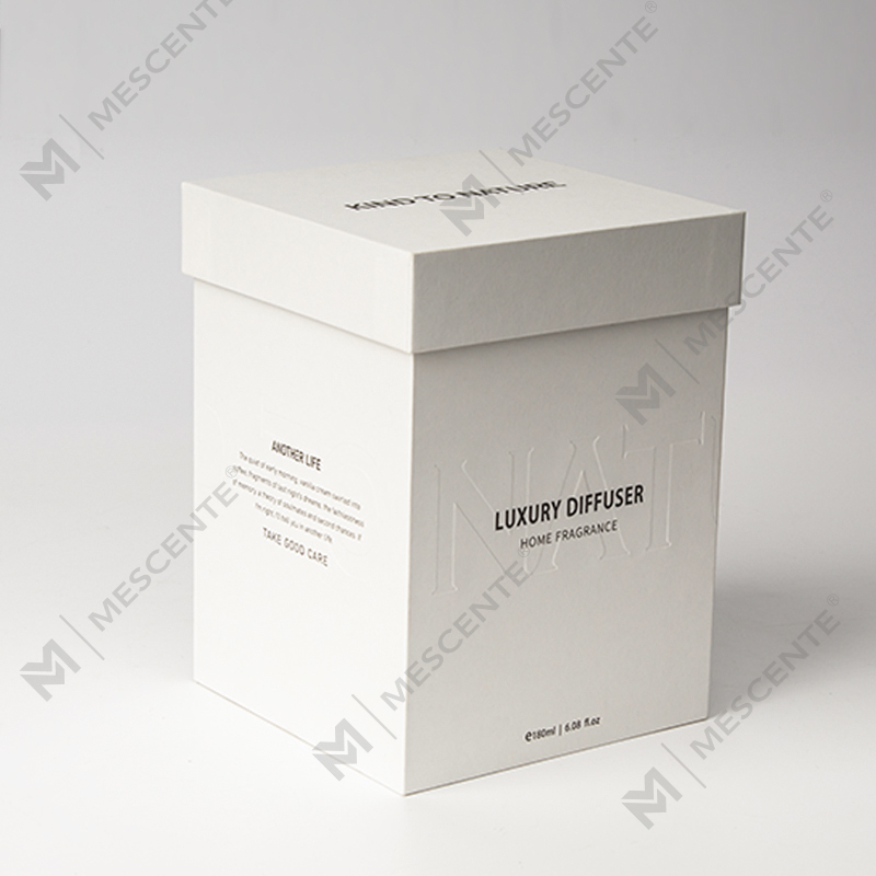 M&Scent Suuri neliönmuotoinen pullo iso rottinkipuikko nestemäinen aromaterapia Reed diffuusori suosii tulpalla