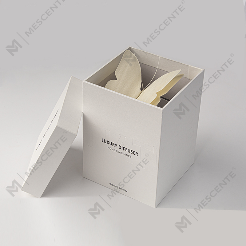M&Scent Suuri neliönmuotoinen pullo iso rottinkipuikko nestemäinen aromaterapia Reed diffuusori suosii tulpalla