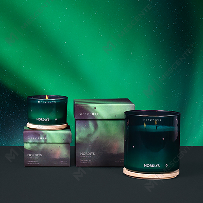 M&Scent Luxury räätälöidyt käsintehdyt joulukoristeet tuoksuvat soijavahakynttilät lahjapakkauksella