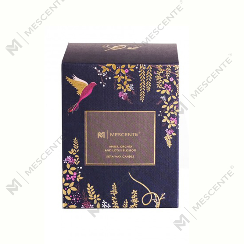 Private Label Personalised Black Wood Wick -kynttilät tuoksuvat luksusta kristalleilla