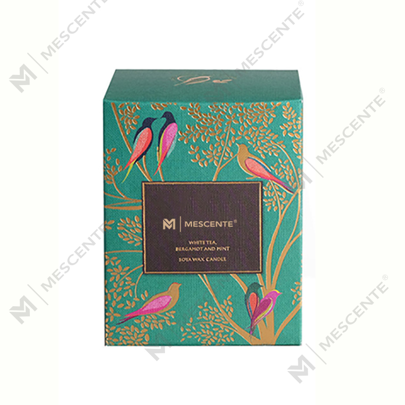 Private Label Personalised Black Wood Wick -kynttilät tuoksuvat luksusta kristalleilla
