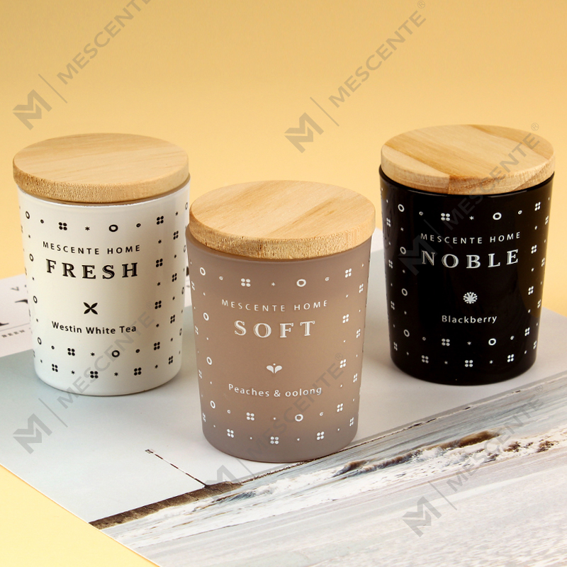M23352 3 Pack Household Soy Wax Aromaterapia Tuoksukynttiläsarja