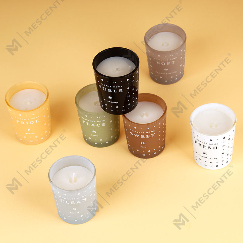 M23352 3 Pack Household Soy Wax Aromaterapia Tuoksukynttiläsarja