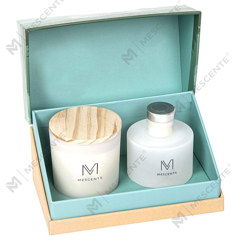 M&Scent Luxury henkilökohtainen oma merkki syksyn sisustus aromi tuoksuvat soijakynttilät Reed diffuusori lahjasetti
