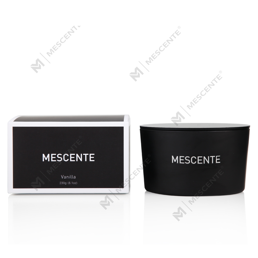 Mescente tukkumyynti Private Label lasipurkki 3 Wick 100 % soijavaha tuoksukynttilä