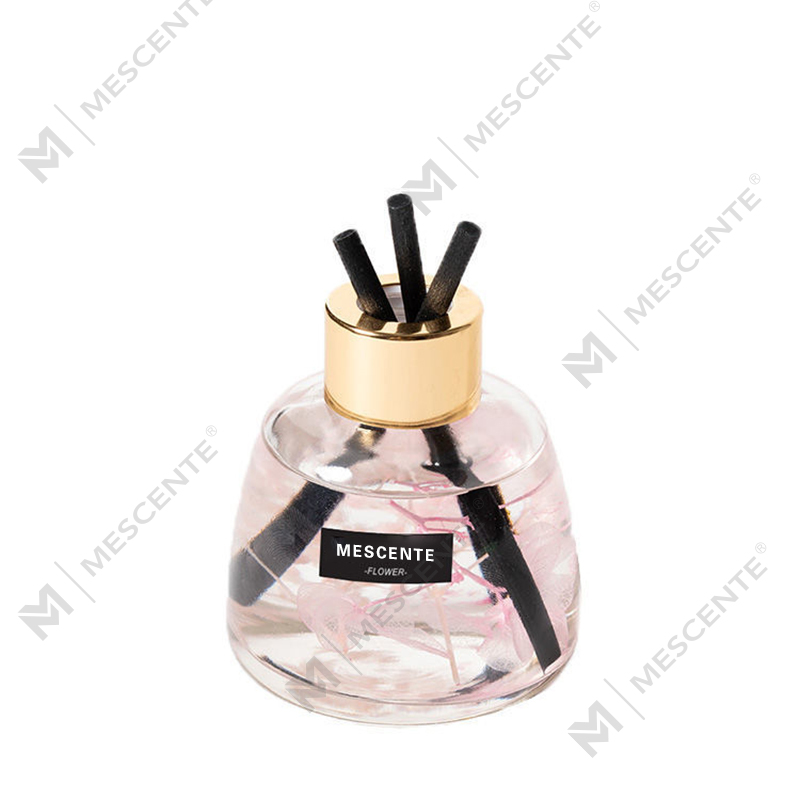 Mini White Bottle Flower hajuvesi Aromi Reed Diffuser Oil, Tuoksu Thaimaa Reed Diffuser Lahjasetti