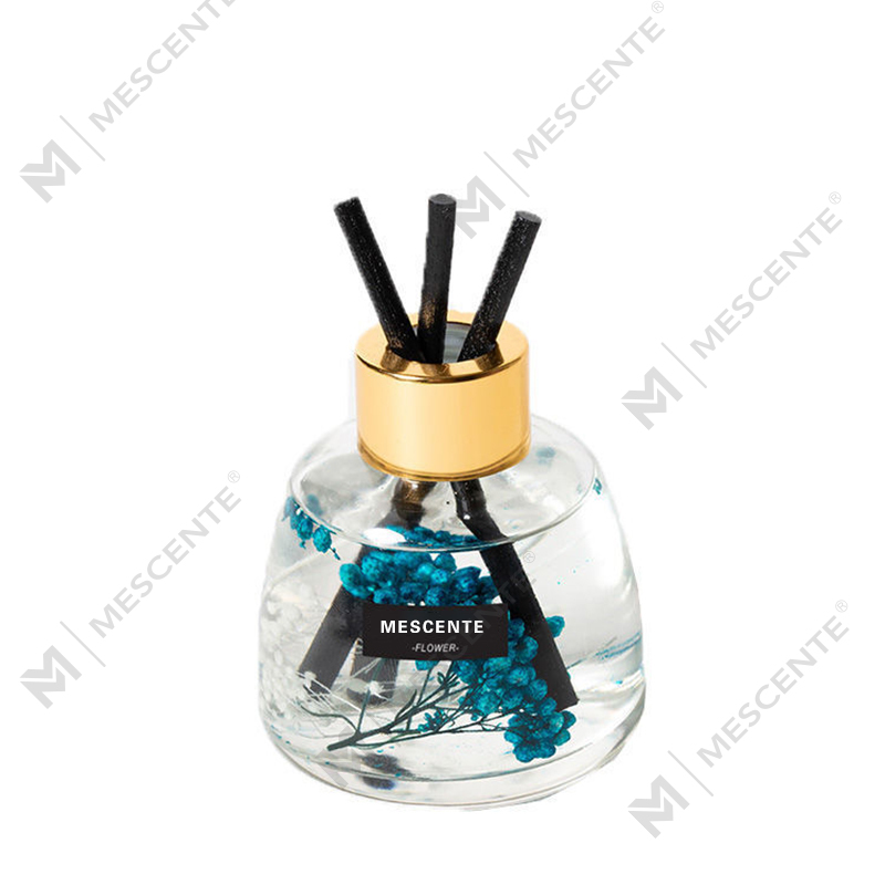 Mini White Bottle Flower hajuvesi Aromi Reed Diffuser Oil, Tuoksu Thaimaa Reed Diffuser Lahjasetti