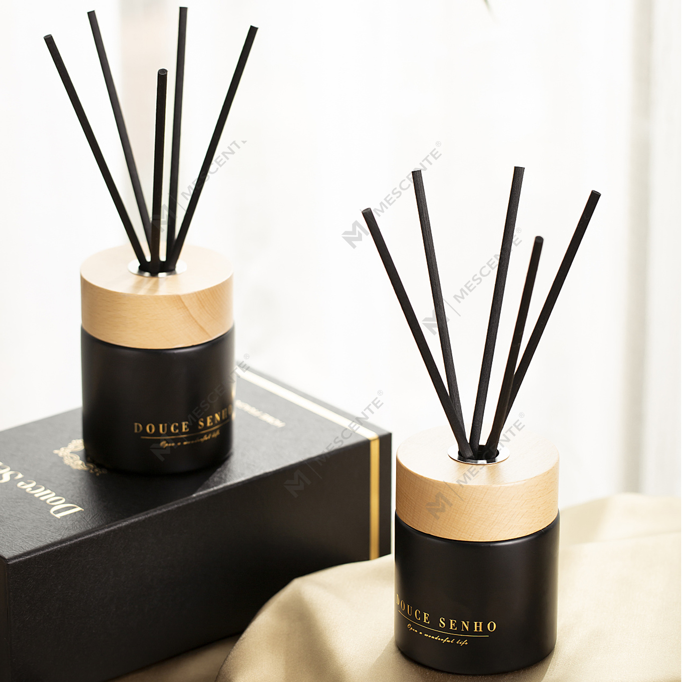 M&Scent Black Bottle hajuvesi Aromi Reed Diffuser Oil, Tuoksu Thaimaa Reed Diffusers Lahjasetti