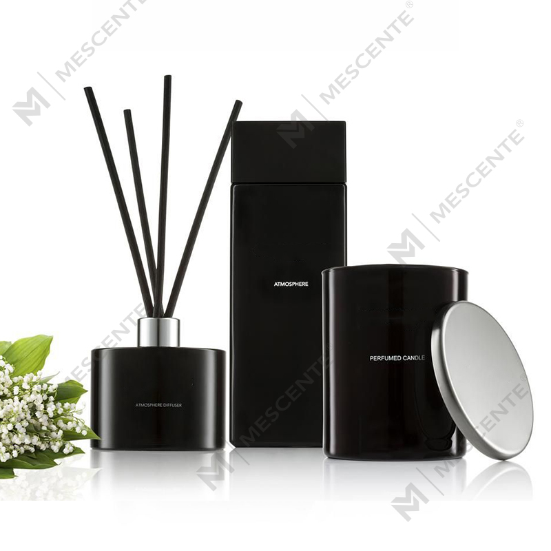 Yksityinen merkki valkoinen huurrepullo Aromaterapia Reed diffuusoriöljyt laatikolla A29148