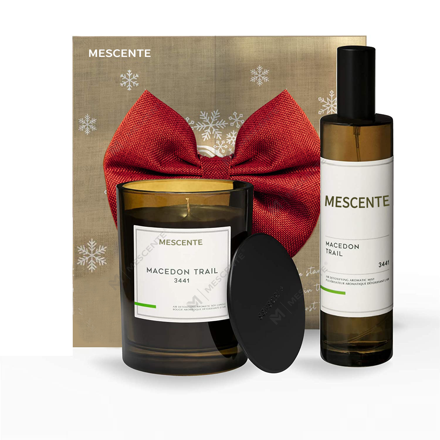 M&Scent Tukkukaupan Luxury Private Label Tuoksuva huone Spray Diffusori Kynttiläsetti
