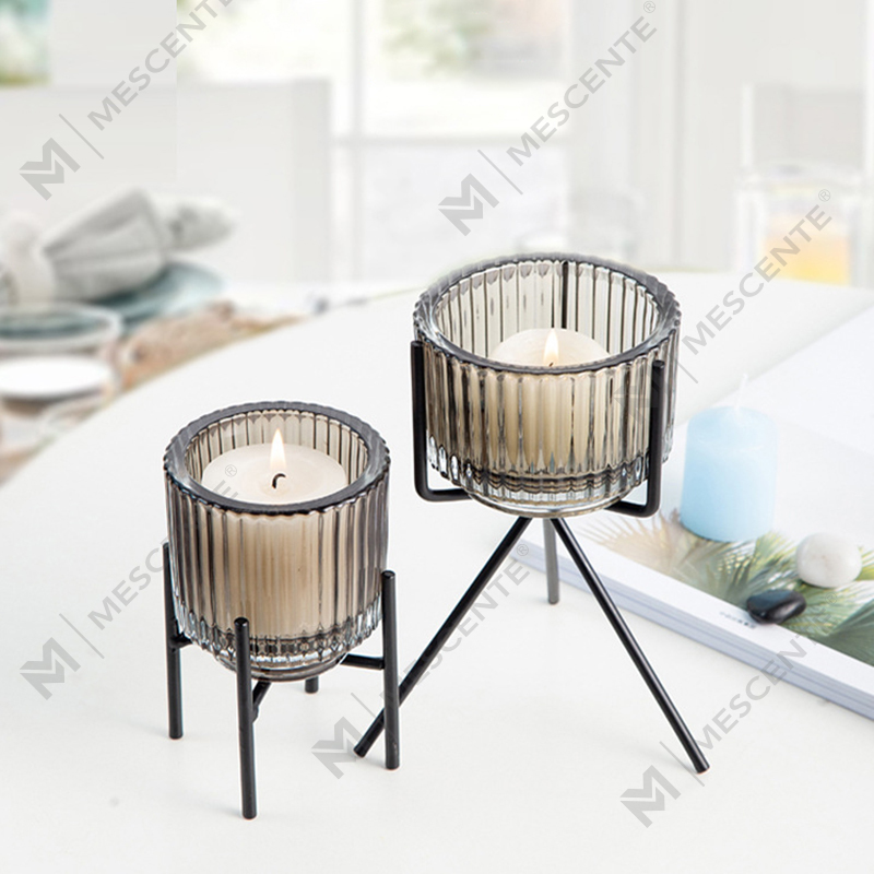 M&Scent Luxury Decor lasikristallikynttilänjalka, kynttilänjalat irtotavarana