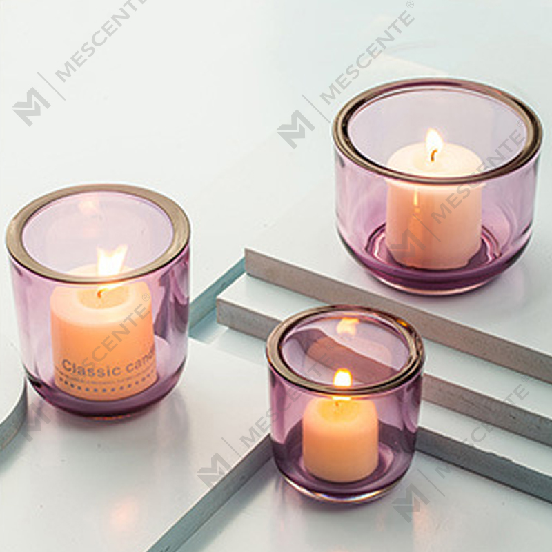 M&Scent Deluxe koristeellinen kristallilasi, kynttilänjalka irtotavarana