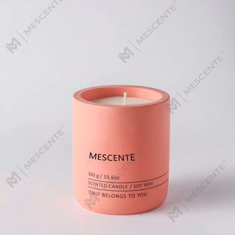 M&Scent räätälöity koristeellinen ylellinen hieronta Private Label Crystal Ceramic Woodwick -tuoksuinen soijavahakynttilä