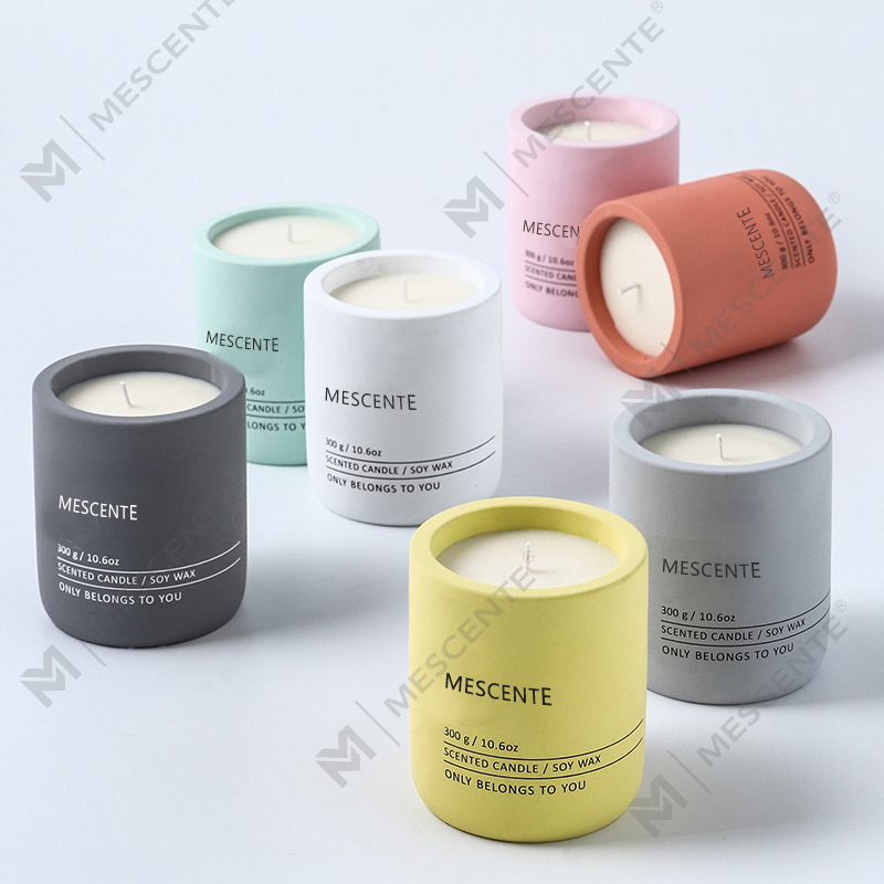 M&Scent räätälöity koristeellinen ylellinen hieronta Private Label Crystal Ceramic Woodwick -tuoksuinen soijavahakynttilä