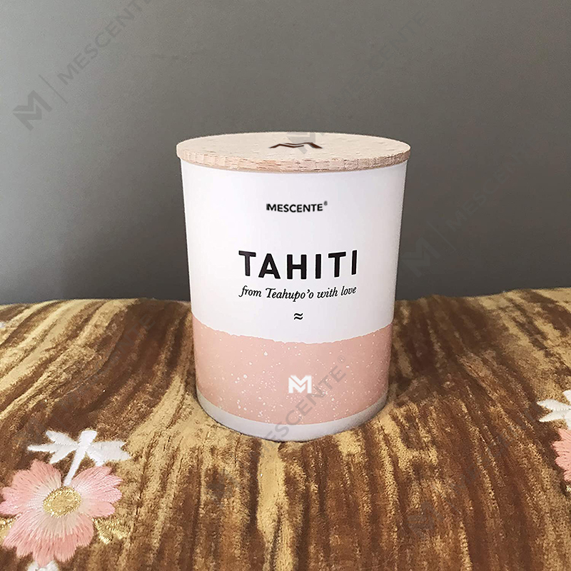 M&Scent tukku halvalla, ylellisellä omalla etiketillä koristeellinen kukka tuoksuva soijavaha kynttilän lahjasetti