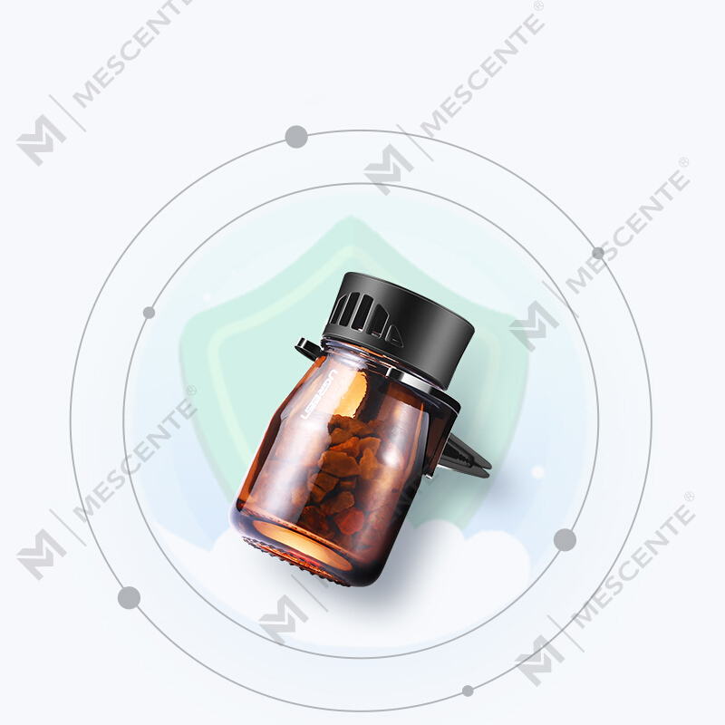 M&Scent Organic Custom Logo Mini Fragrance auton ilmanraikastinpullot, ilmapumppu autoon