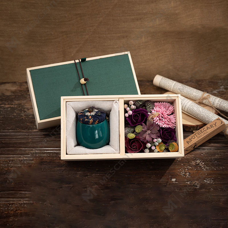 M&Scent Luxury Decoration Bulk Tilaa keraaminen pilari aromaterapiaparafiinikynttilä