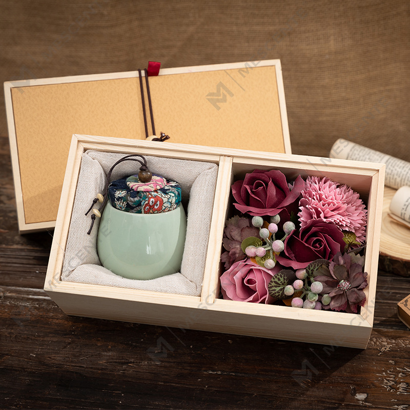 M&Scent Luxury Decoration Bulk Tilaa keraaminen pilari aromaterapiaparafiinikynttilä