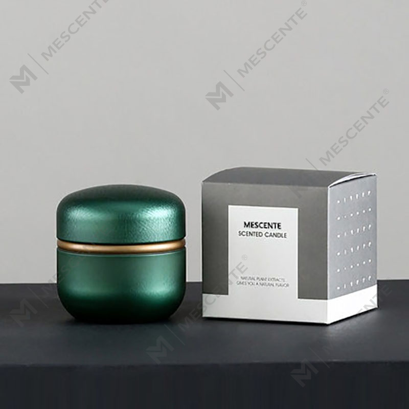 M&Scent räätälöity koristeellinen ja ylellinen omamerkki Woodwick-tuoksuinen soijavahakynttilä