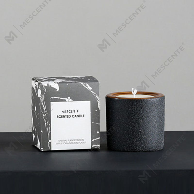 M&Scent räätälöity koristeellinen ja ylellinen omamerkki Woodwick-tuoksuinen soijavahakynttilä
